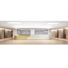 现代某医院康复楼室内设计装修装横 方案3d效果图 室内施工图